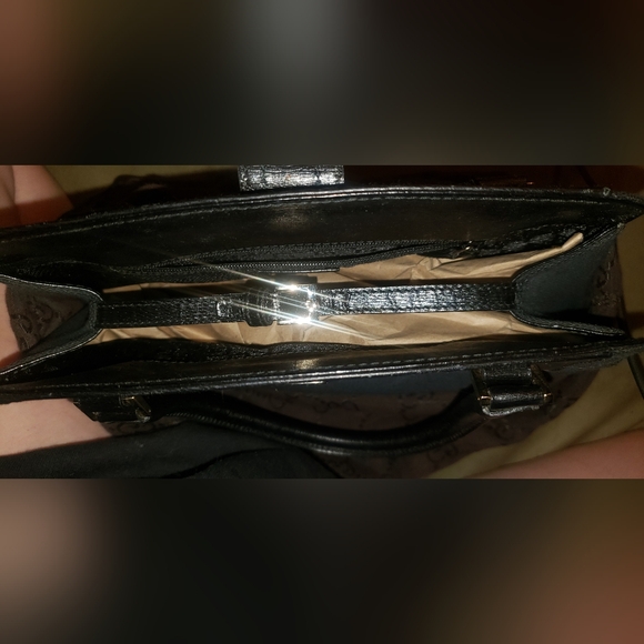 Gucci Canvas bag (with double G lining) - Picture 12 of 16